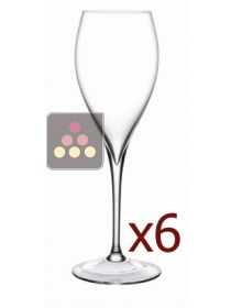 Grand Piqué flutes - Pack of 6 glasses L'ATELIER du VIN