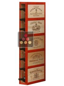 Wooden storage rack for 8 bottles CAVIDÉCO PIERRE GOUJON