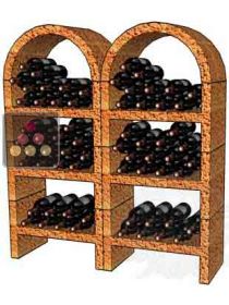 Freestone racks for 80 bottles CAVO