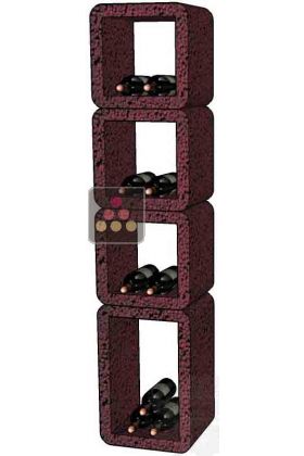 Wine bottle racks made of lava stone - Multi 40 bottles
