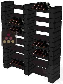 Ceramic racks for 192 bottles RACK IN BLACK