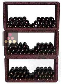 Wine bottle racks made of lava stone - Multi 180 bottles MULTI