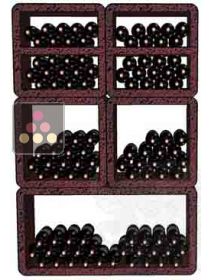 Wine bottle racks made of lava stone - Multi 160 bottles MULTI