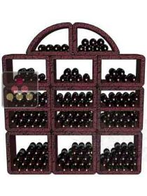 Wine bottle racks made of lava stone - Multi 210 bottles MULTI