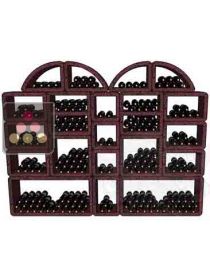 Wine bottle racks made of lava stone - Multi 370 bottles MULTI