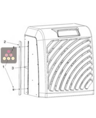 Dust filter for Fondis air conditioners (SP100 range) WINEMASTER