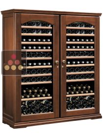 Combined 2 Single temperature wine service & storage cabinets CALICE