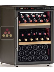 Dual temperature wine cabinet for service and storage CALICE