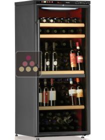 Dual temperature wine cabinet for storage and service CALICE