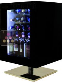 Dual temperature contemporary wine storage or service cabinet ELLEMME