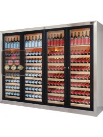 Dual temperature contemporary wine cabinets  ELLEMME