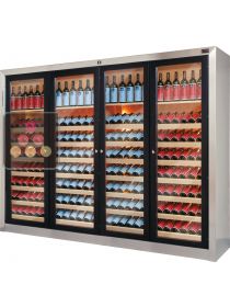 Triple temperature contemporary wine cabinets  ELLEMME