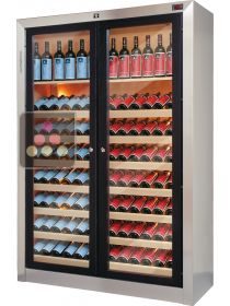 Dual temperature contemporary wine cabinets  ELLEMME