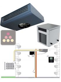 Air conditioner for natural wine cellar up to 25m3 - with humidity control FRIAX