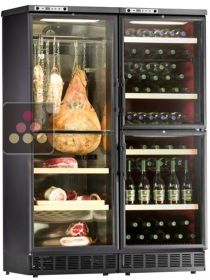 Combination of two wine service cabinets & cold meat cabinet CALICE