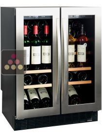 Dual temperature wine service cabinet AVINTAGE