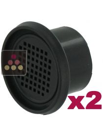 Set of 2 active carbon filters for VIN sur VIN wine cabinets VIN sur VIN