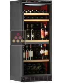 Dual temperature wine cabinet for storage and service - can be built-in CALICE