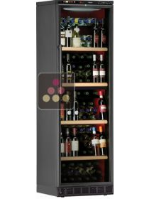 Dual temperature built in wine cabinet for storage and service CALICE