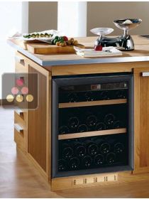 Mono-temperature Wine Cabinet for preservation or service - can be built-in TRANSTHERM