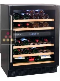 Dual temperature built in wine cabinet for storage and/or service AVINTAGE