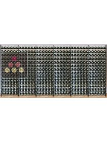 Metallic Wine Library for 504 wine bottles ARCHITECTURE INTERIEURE DU VIN