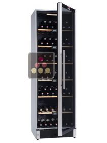 Built in wine cabinet for multi temperature service or single temperature storage  La SOMMELIERE