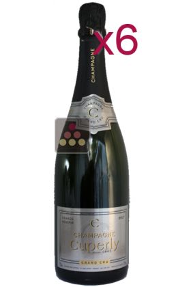 6 Bottles of Champagne Grand Cru - Maison Cuperly
