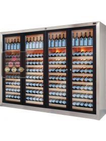 Design wine cabinet without cold production system ELLEMME
