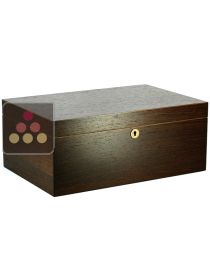 Cigar Humidor - Matt walnut veneer  Adorini
