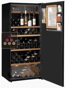 Multipurpose cabinet for storage and service of chilled and room temperature wines CLIMADIFF
