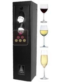 Preservation system for opened wine and champagne bottles LE VERRE DE VIN