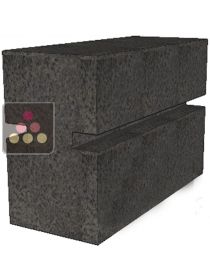 Ceramic column RACK IN BLACK