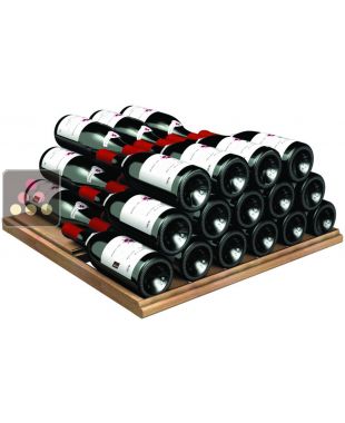 Beechwood Storage shelf - capacity 12 bottles for Prestige Range TRANSTHERM