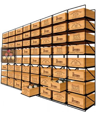 The only solution for storing 64 cases of wine and 768 bottles MODULORACK