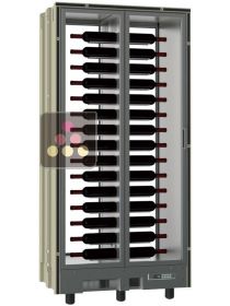 Wine cabinet module  - 120 bottles - front & rear access CALICE DESIGN
