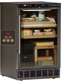 Built-in cigar Humidor with temperature and hygrometry management CALICE