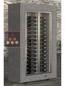 Multipurpose island unit wine cabinet for service or storage CALICE DESIGN