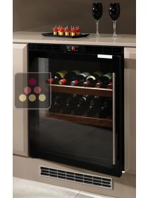 Single temperature built in wine service cabinet - Left hinged NORCOOL