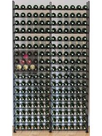 Modular metallic storage units for 204 bottles ARCHITECTURE INTERIEURE DU VIN