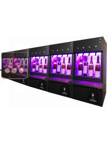 Five wine dispensers for 20 bottles with nitrogen storage system ADVINEO