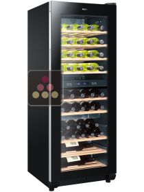 Dual-temperature wine cabinet for storage or service HAIER