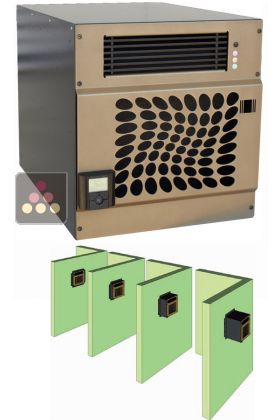 Air conditioner for natural wine cellar for room of up to 48m3 
