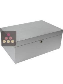 Compact Aluminium Cigar Humidor Adorini