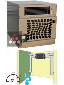 Air conditioner for wine cellar with humidifier and heating system for room of up to 30m3 - installation to adjoining room FRIAX