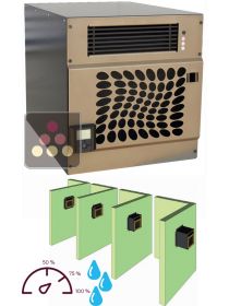 Air conditioner for wine cellar with humidifier and heating system for room of up to 48m3 - through wall FRIAX