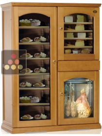 Combination of 3 refrigerated cabinets for cheese, delicatessen and dessert storage CALICE