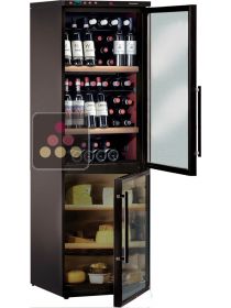 Combination of wine & cheese cabinets for up to 40Kg plus 120 bottles CALICE