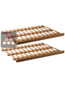 Set of 2 storage shelves: Confort 2&sup2; CLIMADIFF