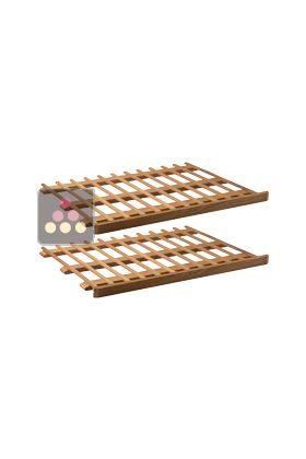 Set of 2 storage shelves: Confort 2&sup2;